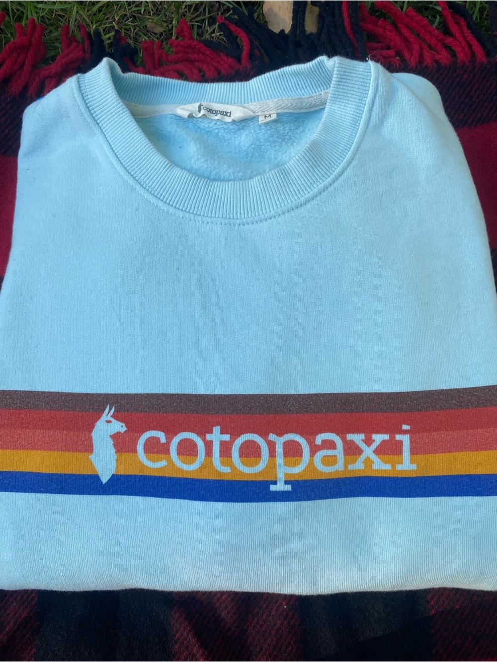 Cotopaxi Over the Horizon  WOMENS MEDIUM Organic Crewneck